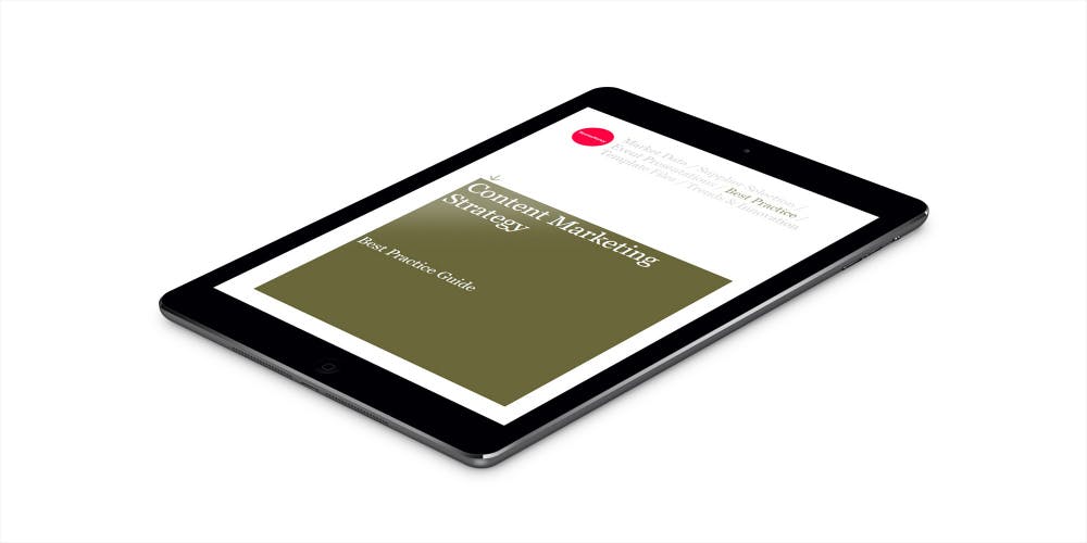 Content Marketing Strategy Best Practice Guide Packshot