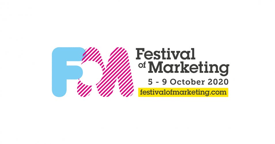 festival of marketing logo